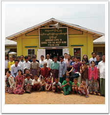 ミャンマー訪問の写真